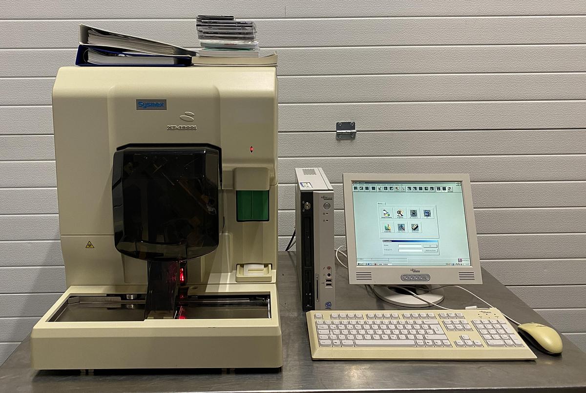 Used Sysmex XT 1800 , XT1800i, Hematology Analyzer