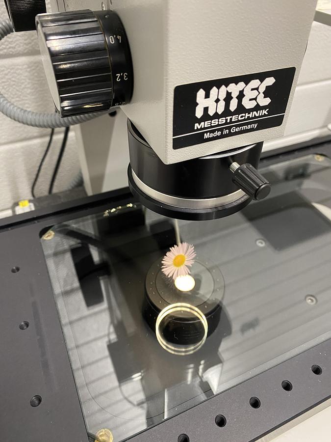 Used Measuring microscope HITEC Messtechnik