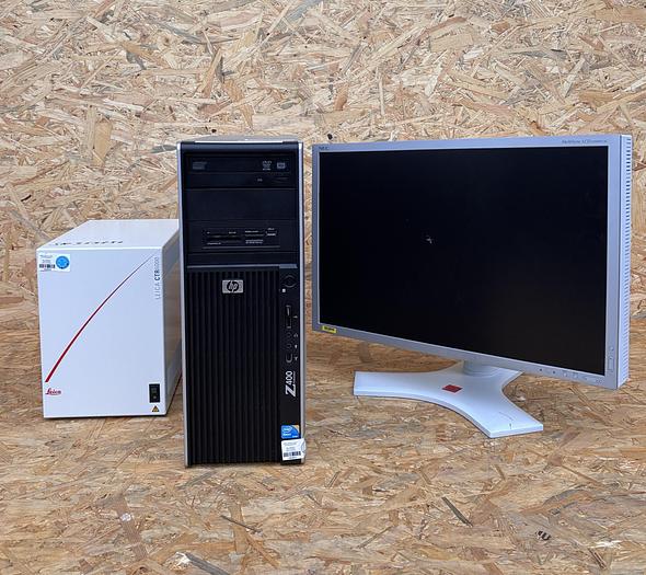 Used Leica DM5500 B  , Multiple viewing System , CTR 6000 , HCX PL Fluotar Objektive 