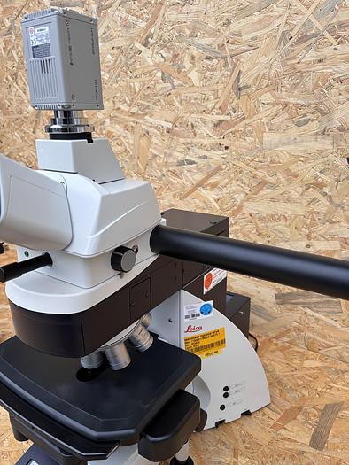 Used Leica DM5500 B  , Multiple viewing System , CTR 6000 , HCX PL Fluotar Objektive 