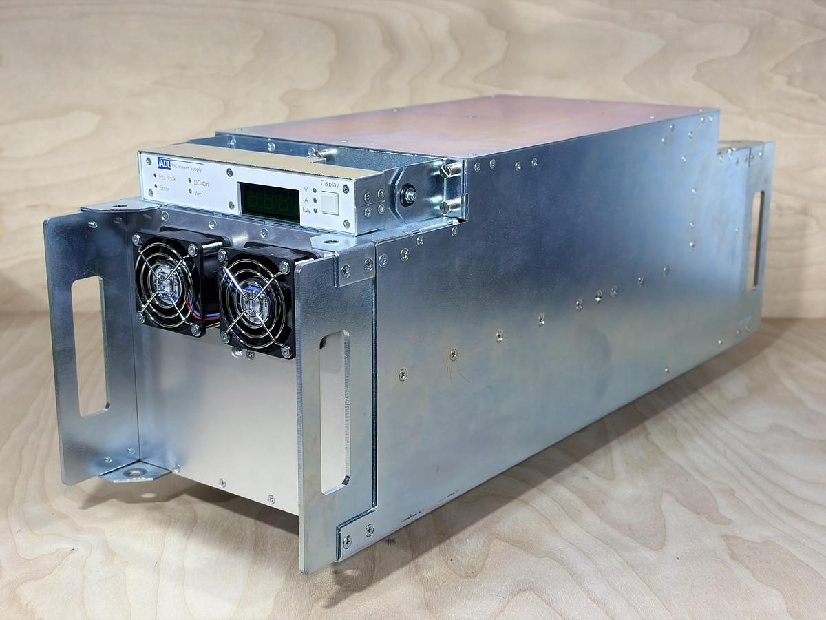 Used ADL HX 200/500 20 kW Water-Cooled DC Power Supply for Sputtering