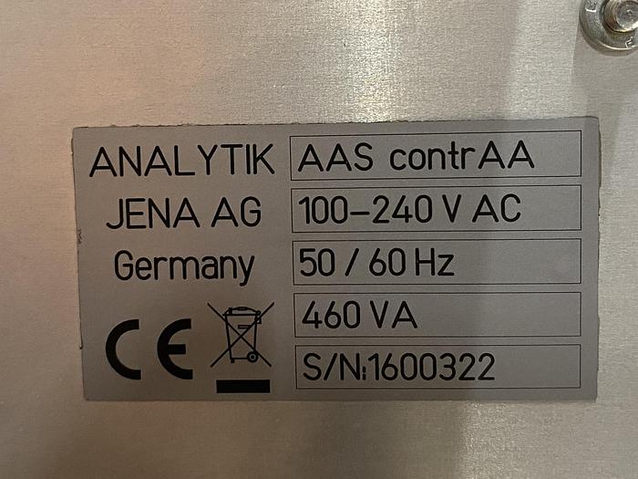 Used Analytik Jena ContrAA 300 AAS  , Atomic absorption