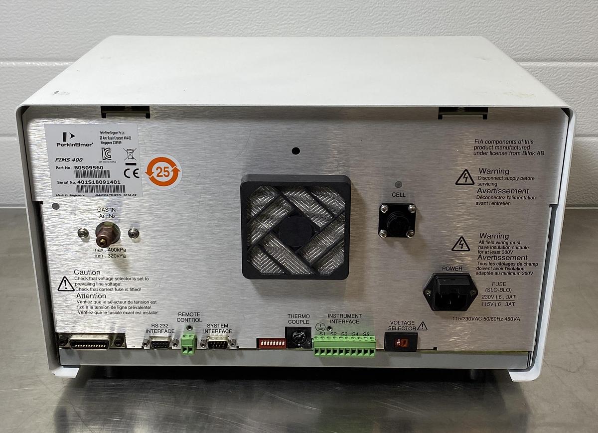Used Perkin Elmer FIMS 400 , 2018 Year