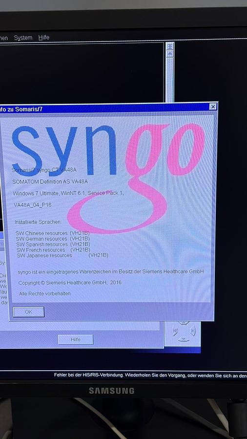 Used Siemens STRATON MX P X-Ray Tube, ONLY 345199 Scan Sec !! SOMATOM AS , 2021 YEAR