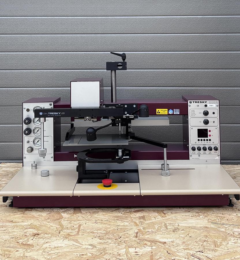 Used Tresky 3002/3102 , 8" Die Bonder with Wafer Ejector without microscope