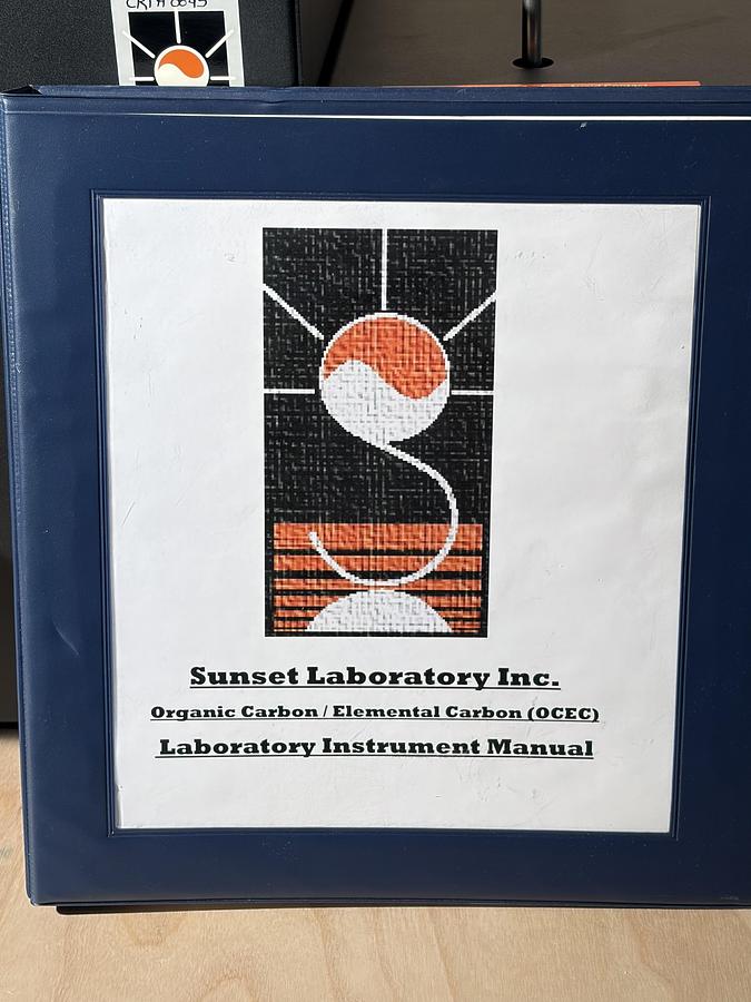 Used Sunset Laboratory Model 4L OC/EC Aerosol Carbon Analyzer - NIOSH 504