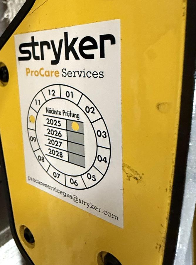 Used Stryker Power-LOAD 6390 Powered Cot Fastener Ambulance Stretcher Loading System