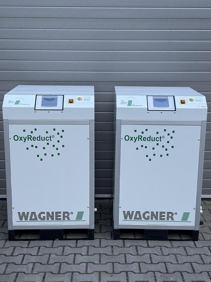 Used 2x WAGNER OxyReduct OxyCompact ORC4 Nitrogen Generator System