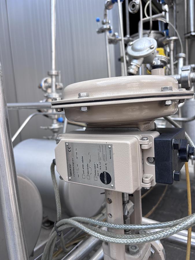 Used APV Anhydro 2FFTE TVR1 , Falling film evaporator