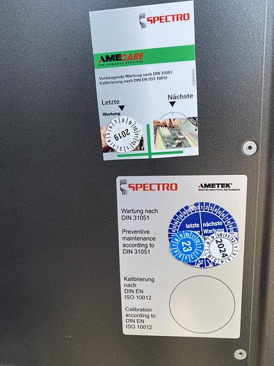 Used Spectro Analytical Ciros Vision CCD , spectrometer