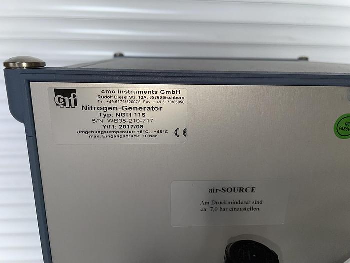 Used CMC NGM 11S , nitrogen generator , 2017 YEAR