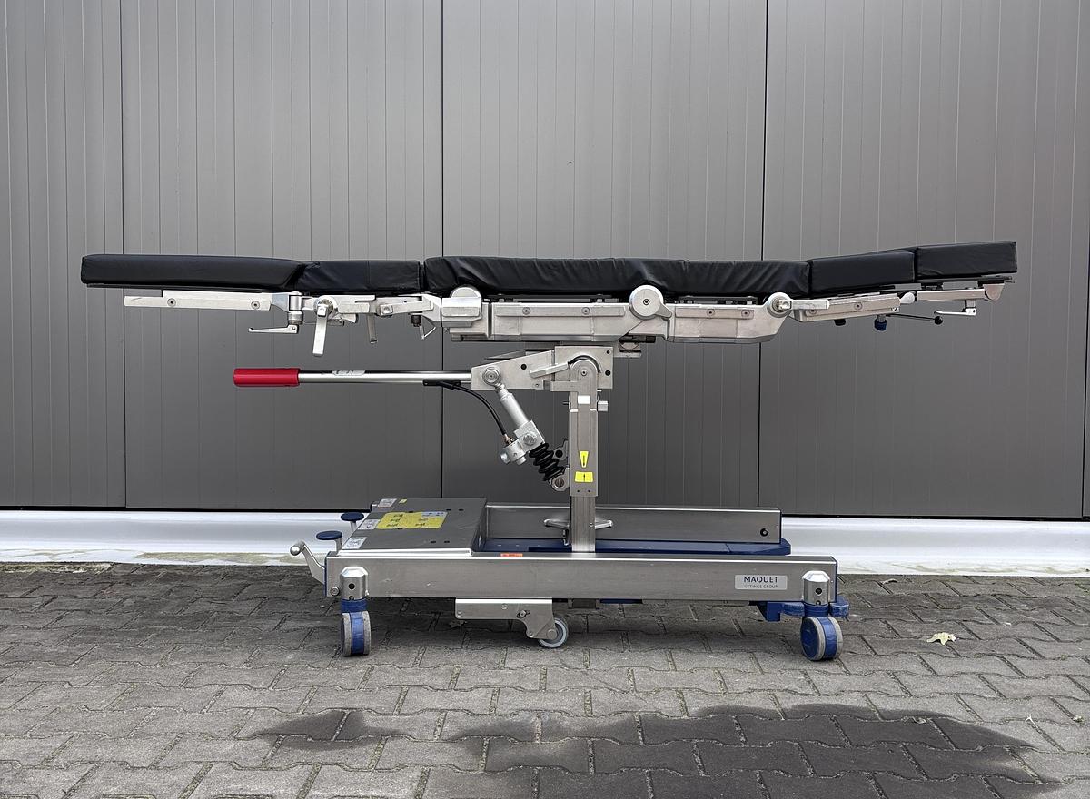 Used Maquet Alphamaquet 1150.30D0 PUR OR Table Top + 1146.62A0 Transporter