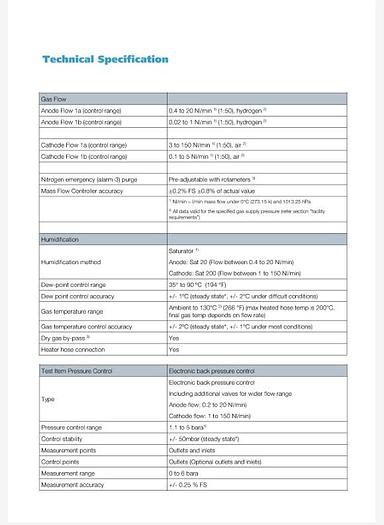 Used Horiba FuelCon Evaluator C1000-LT , Fuel Cell Test Station