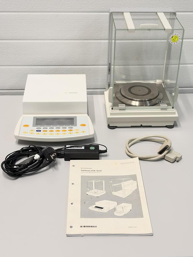 Used Sartorius CCE5004 Mass Comparator – 5100 g / 0.2 mg – E1 / E2 Metrology