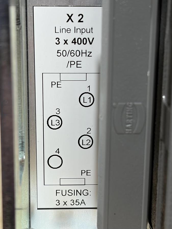 Used ADL HX 200/500 20 kW Water-Cooled DC Power Supply for Sputtering