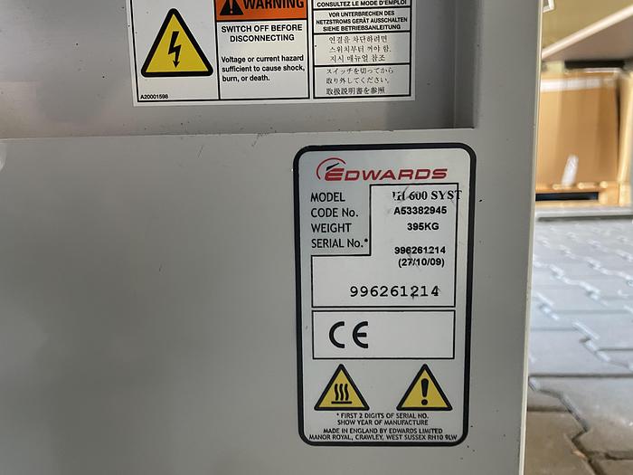 Used 5 x BOC Edwards Vacuum Pump iH600 , iH500 , NXA706000 ,