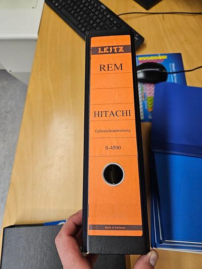 Used Hitachi S-4500 , Scanning electron microscope with EDX detector , S 4500 ,