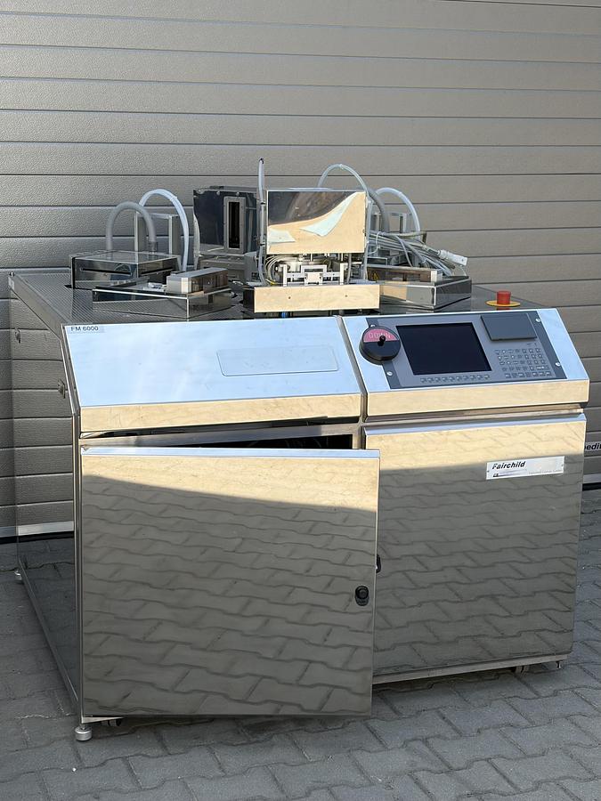 Used Fairchild Convac CBA-M-6000 FM6000 Wafer Coater Developer Track 400V 6kVA 1996