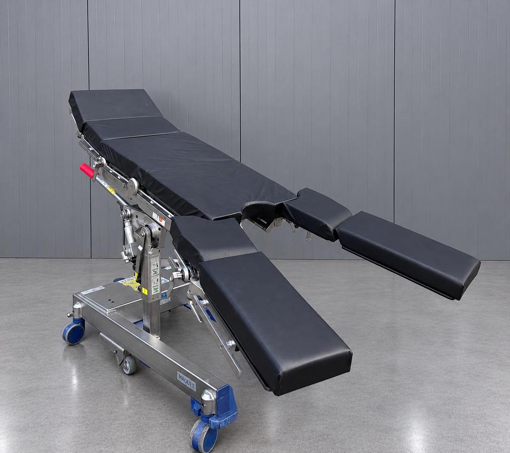 Used Maquet 1150.30A0 OR Table Top + 1150.73BC Leg Plates + 1146.62A0