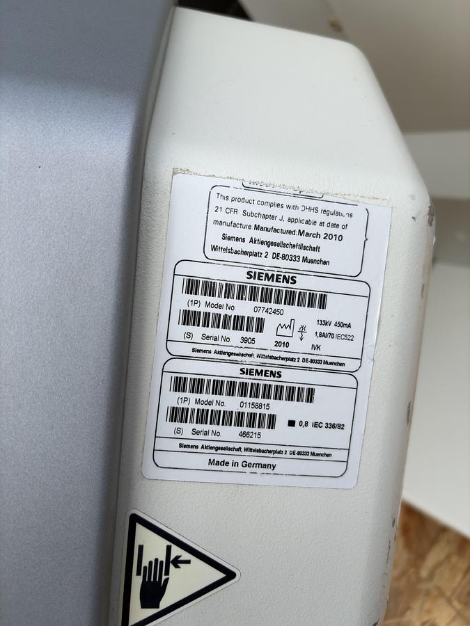 Used Siemens Mobilett XP Digital 01818447 , CXDI-50G