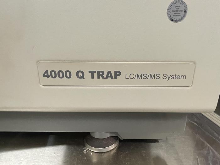 Used LC-MS-MS AB Sciex API 4000 Qtrap with Agilent 1100 series , Peak Nitrogen