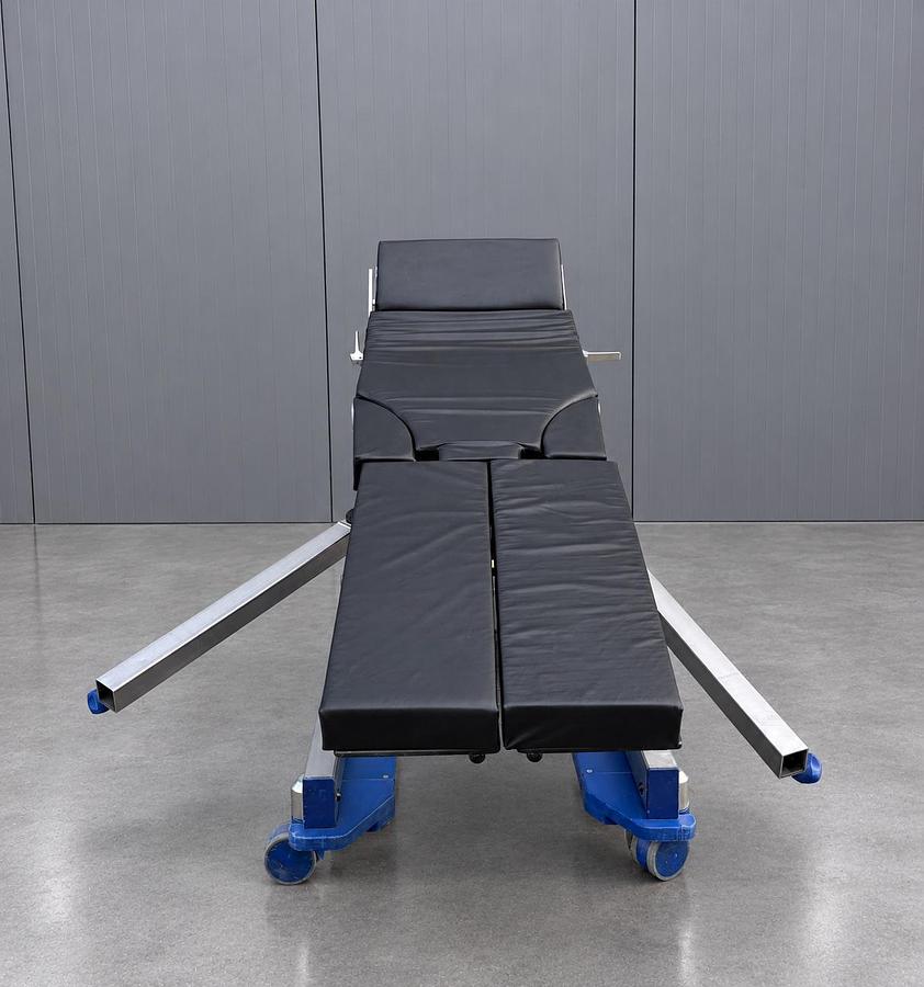 Used Maquet 1150.20D0 Trauma Orthopedic OR Table Top + 1146.62A0 Transporter