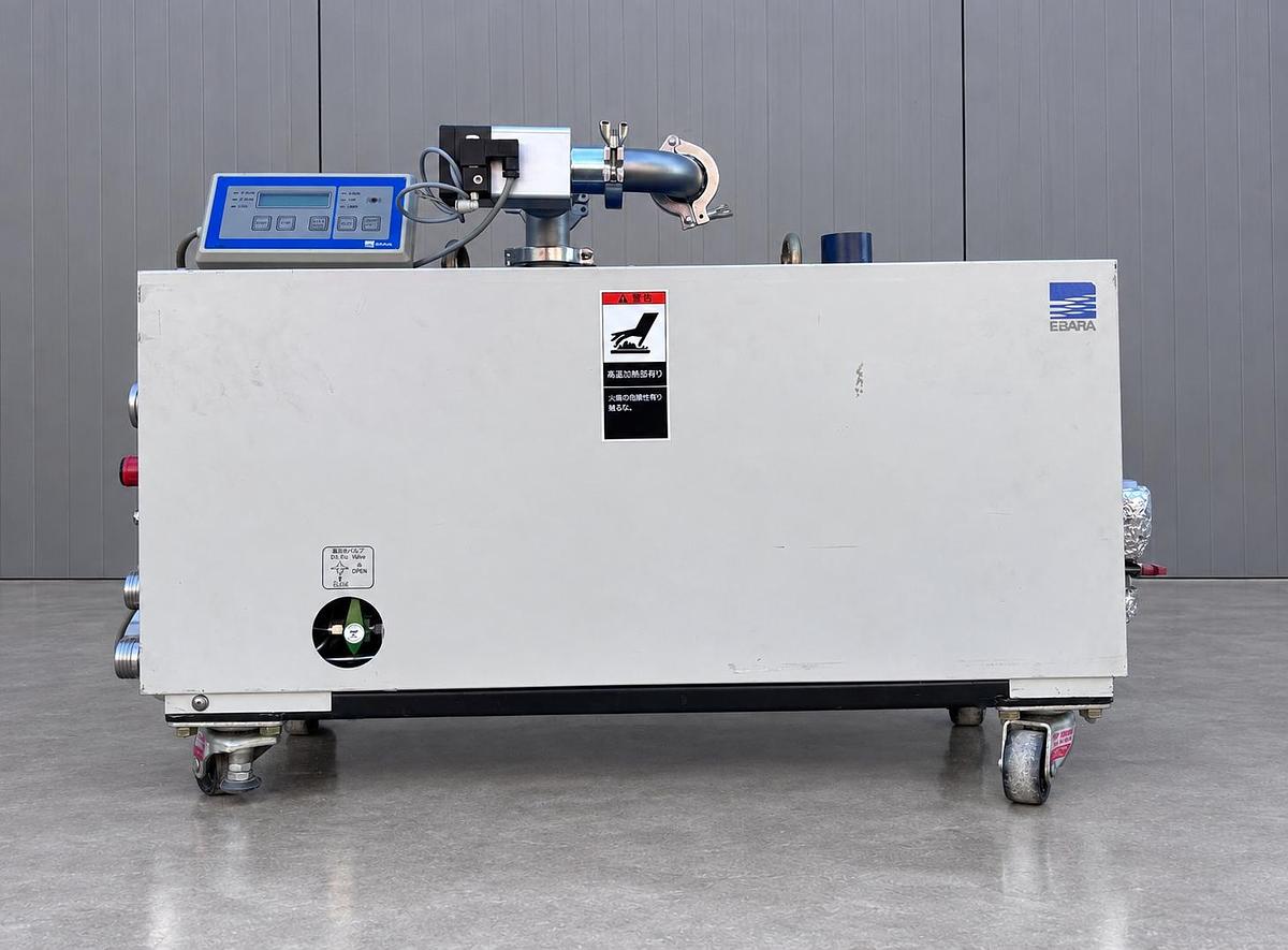 Used EBARA A10S Dry Vacuum Pump 60/72m³/h Semiconductor 3Ph 200V N2 Water Cooled