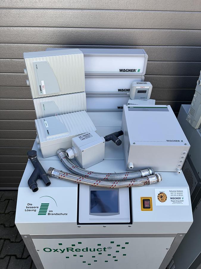 Used 2x WAGNER OxyReduct OxyCompact ORC4 Nitrogen Generator System