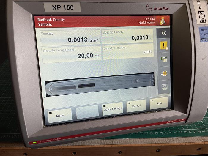 Used ANTON PAAR DMA 4100 M + Xsample 340 , Densitymeter for Sale in...