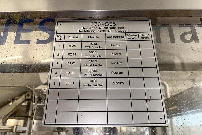 Used Krones Canmatic , Labeler
