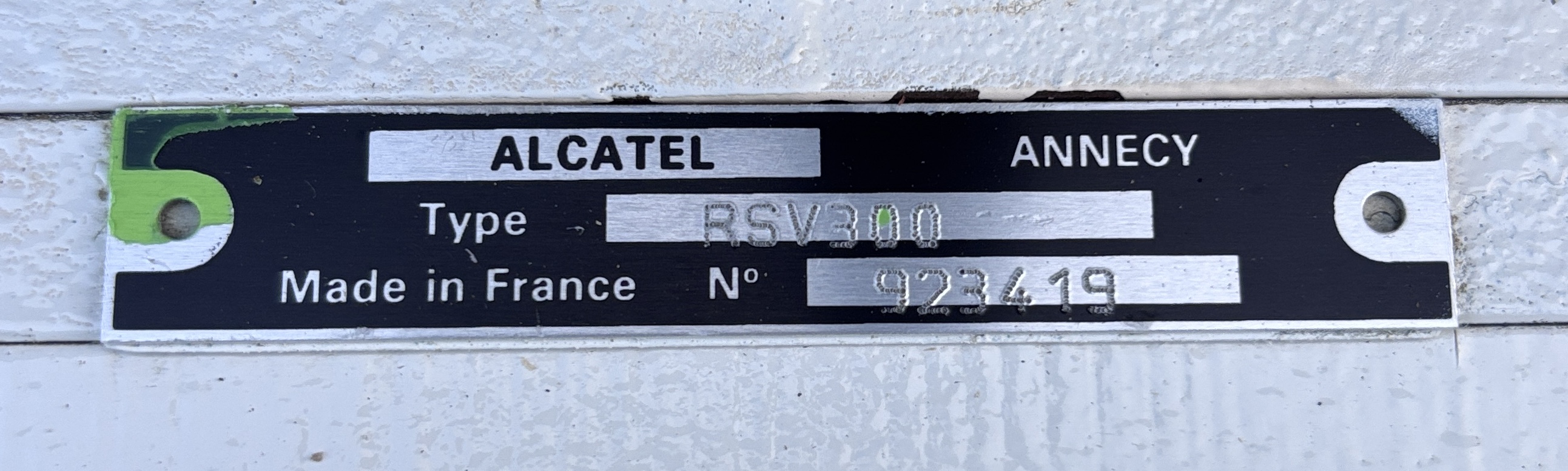 Used Alcatel RSV300 Roots Vacuum Booster Fomblin PFPE 1.7kW 3Ph