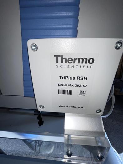Used GC-MS Thermo Scientific Trace GC Ultra / ISQ MS , Triplus RSH , Edwards RV3 