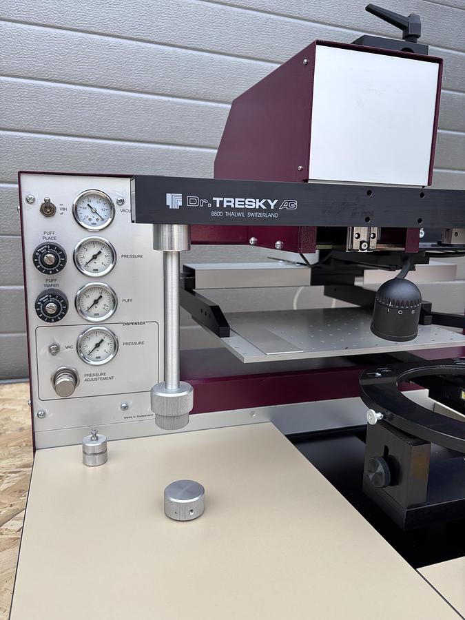 Used Tresky 3002/3102 , 8" Die Bonder with Wafer Ejector without microscope