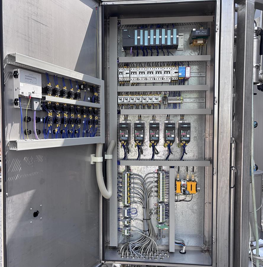 Used APV Anhydro 2FFTE TVR1 , Falling film evaporator