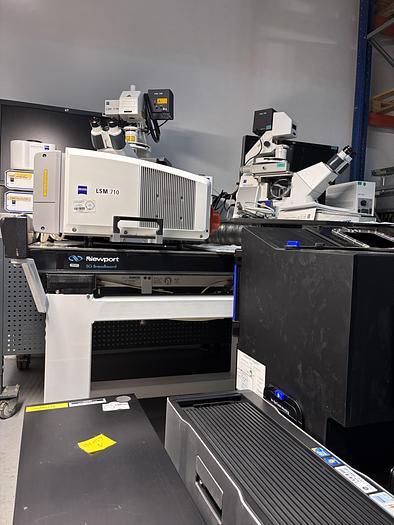 Used Set of 2 x Zeiss Axiom Observer Z1 / D1 mit LSM 710 , Incubator XL LSM 710