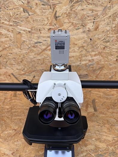 Used Leica DM5500 B  , Multiple viewing System , CTR 6000 , HCX PL Fluotar Objektive 