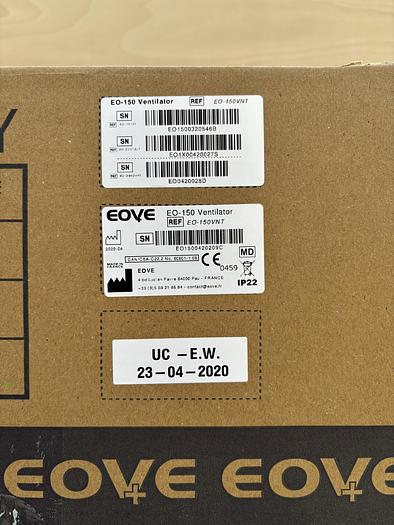 Used EOVE EO-150 , Ventilator , NEW , Never Used  ,  2020 year 