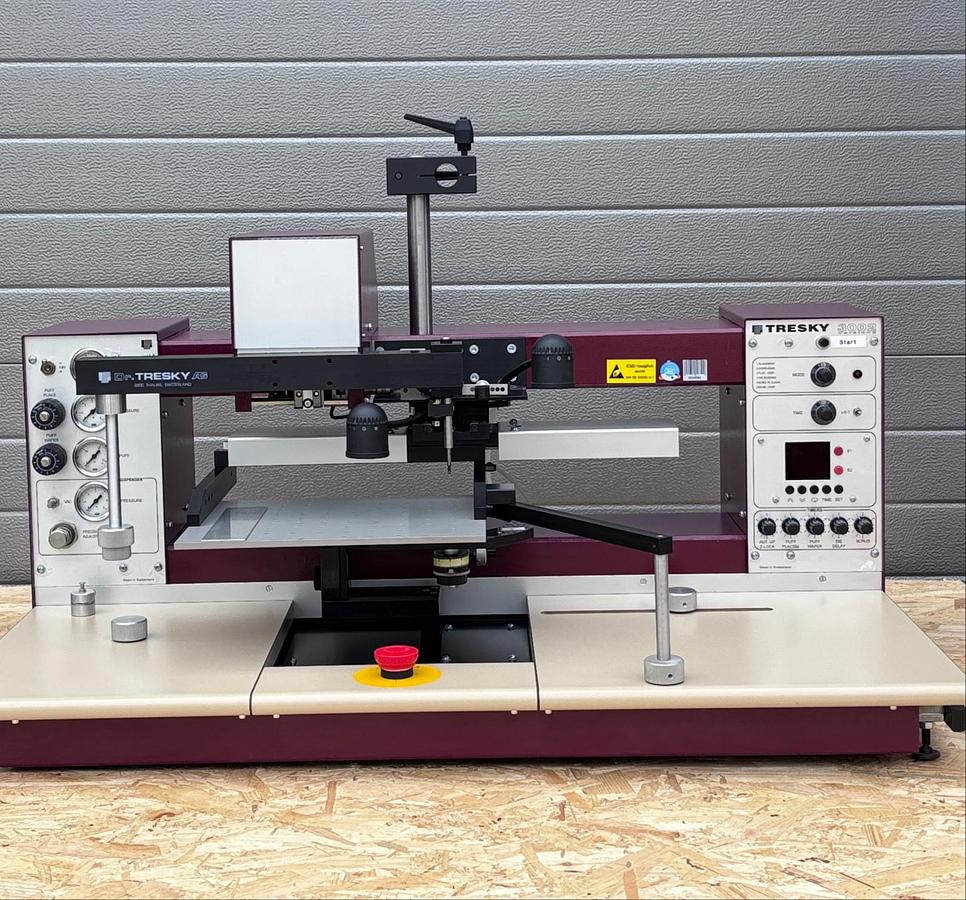 Used Tresky 3002/3102 , 8" Die Bonder with Wafer Ejector without microscope