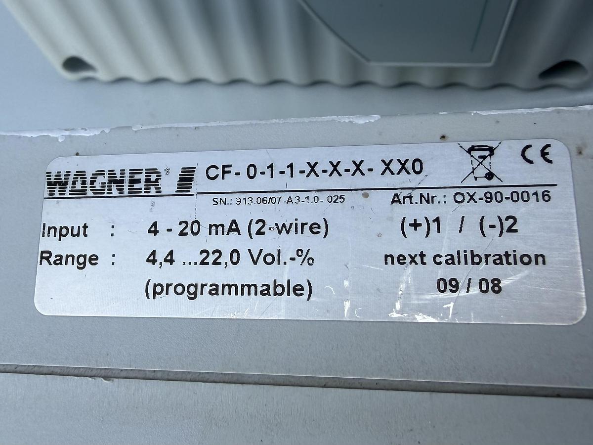 Used 2x WAGNER OxyReduct OxyCompact ORC4 Nitrogen Generator System