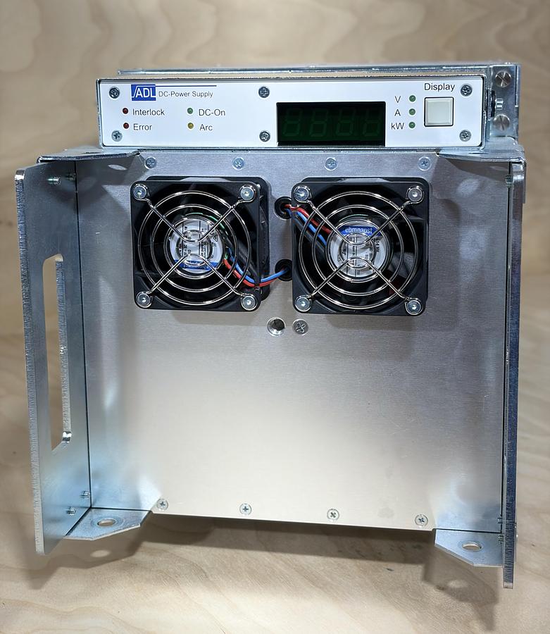 Used ADL HX 200/500 20 kW Water-Cooled DC Power Supply for Sputtering