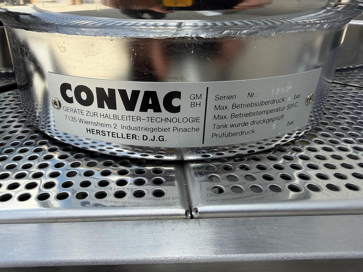 Used Fairchild Convac CBA-M-6000 FM6000 Wafer Coater Developer Track 400V 6kVA 1996