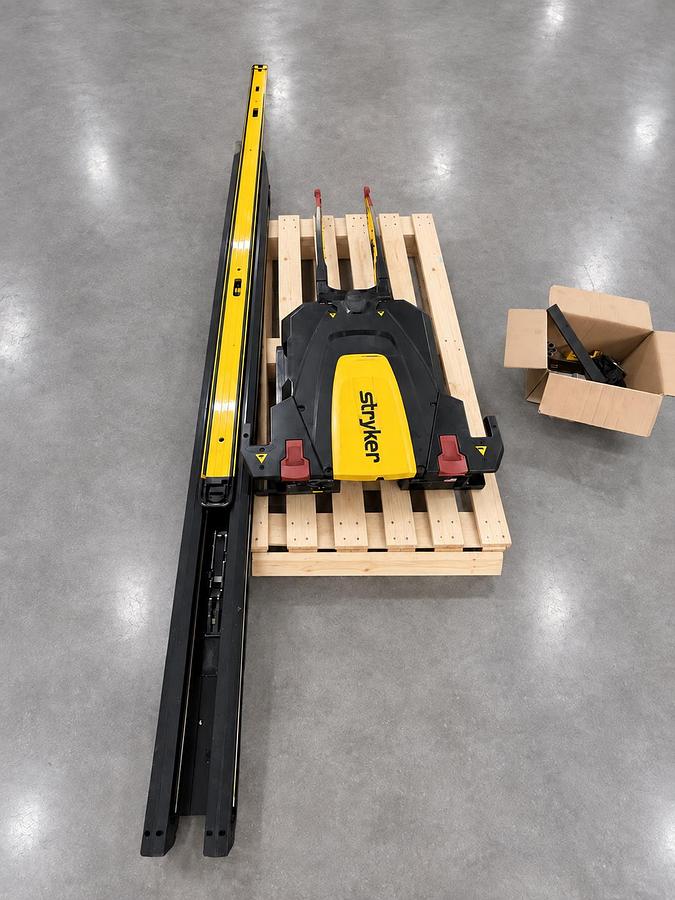 Used Stryker Power-LOAD 6390 Powered Cot Fastener Ambulance Stretcher Loading System