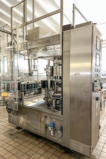 Used Krones Canmatic , Labeler