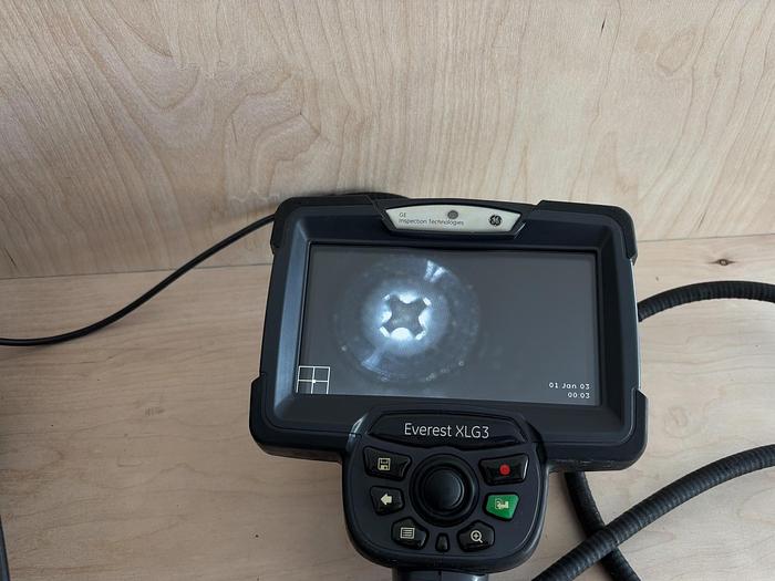 Used GE Everest XLG3 VideoProbe System with Optical Tips , Inspection System
