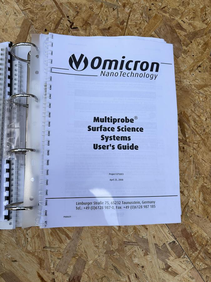 Used Scienta Omicron / MBE-Komponenten UHV MBE Multiprobe E-Beam Evaporation System – EBVM200, GENIUS, HABS, SH150, StarCell, TMU201