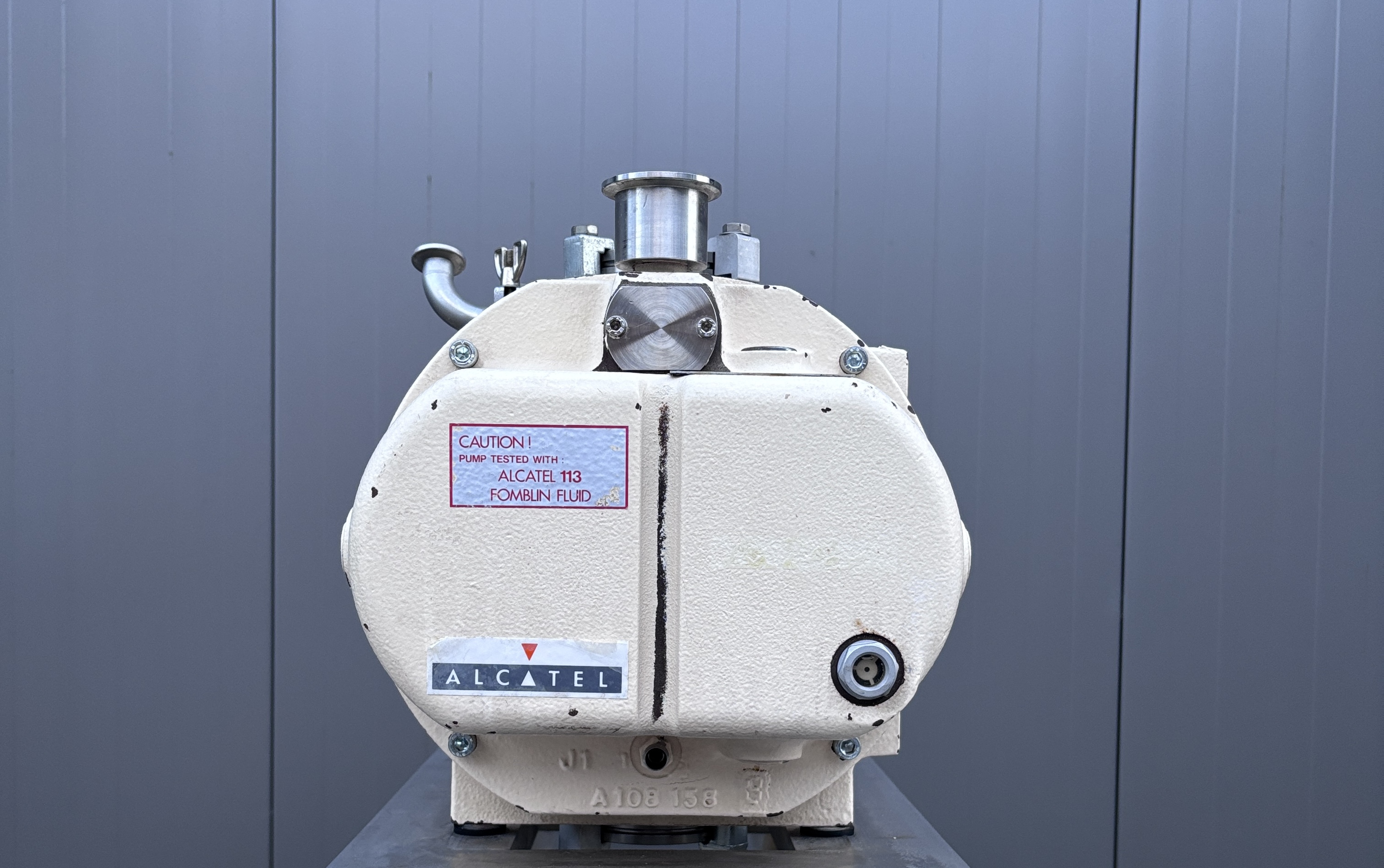 Used Alcatel RSV301 ADS Roots Vacuum Booster 300m3/h Fomblin PFPE Semiconductor