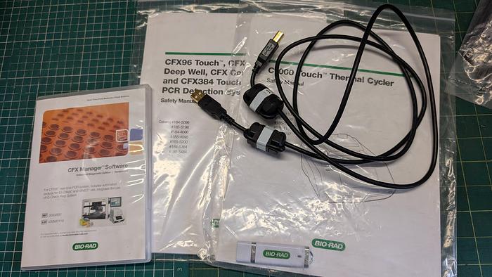 Used BIO RAD CFX96 / C1000 , LIKE NEW , ONLY 41 Hours !! , 2022 Year !!