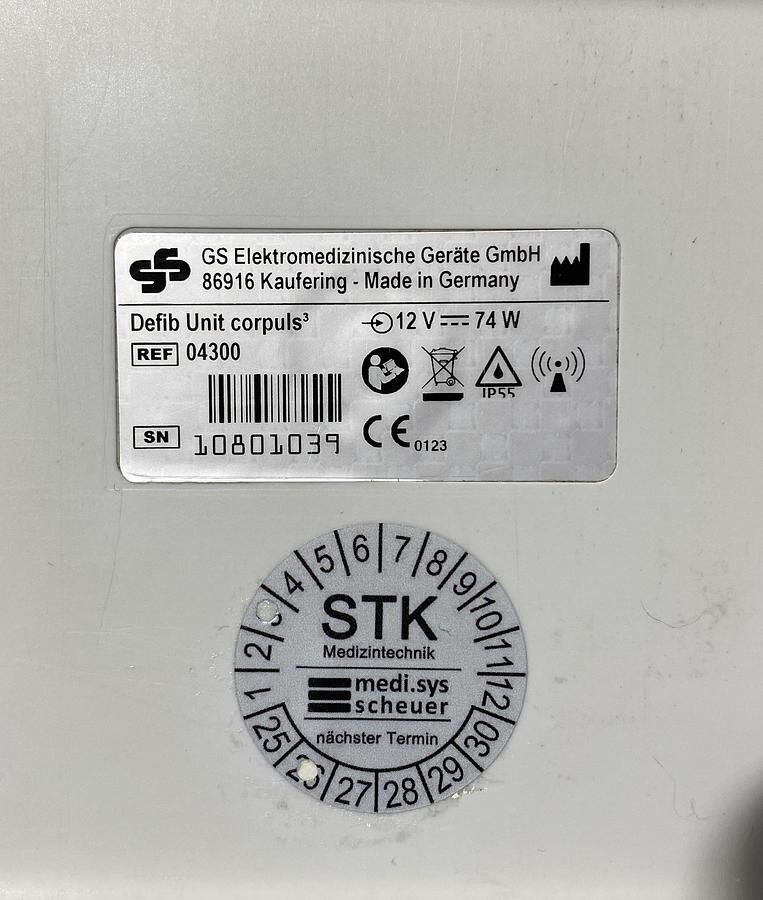 Used Corpuls C3 with many accessories