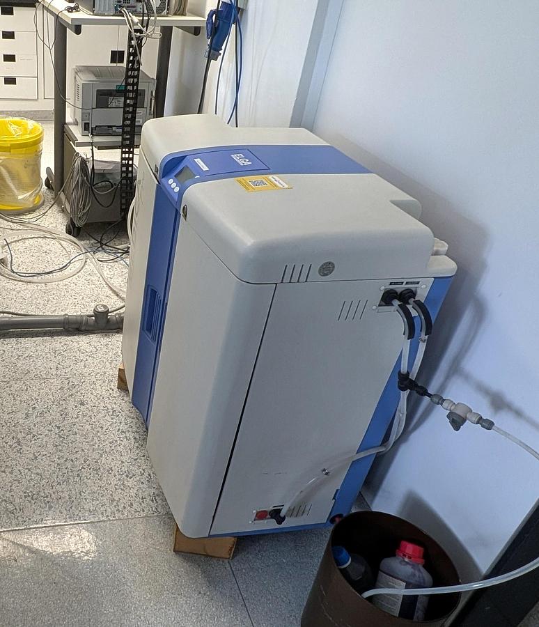 Used Roche Cobas 6000 with c501 + e601 Modules and ELGA MEDICA Pro Purification System