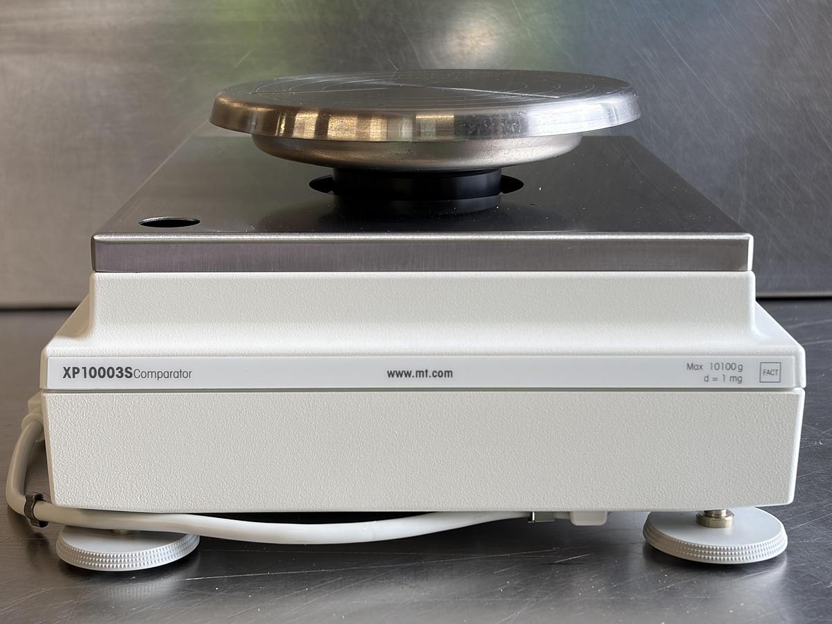 Used METTLER TOLEDO XP10003S Mass Comparator 10.1kg / 1mg High Precision TESTED